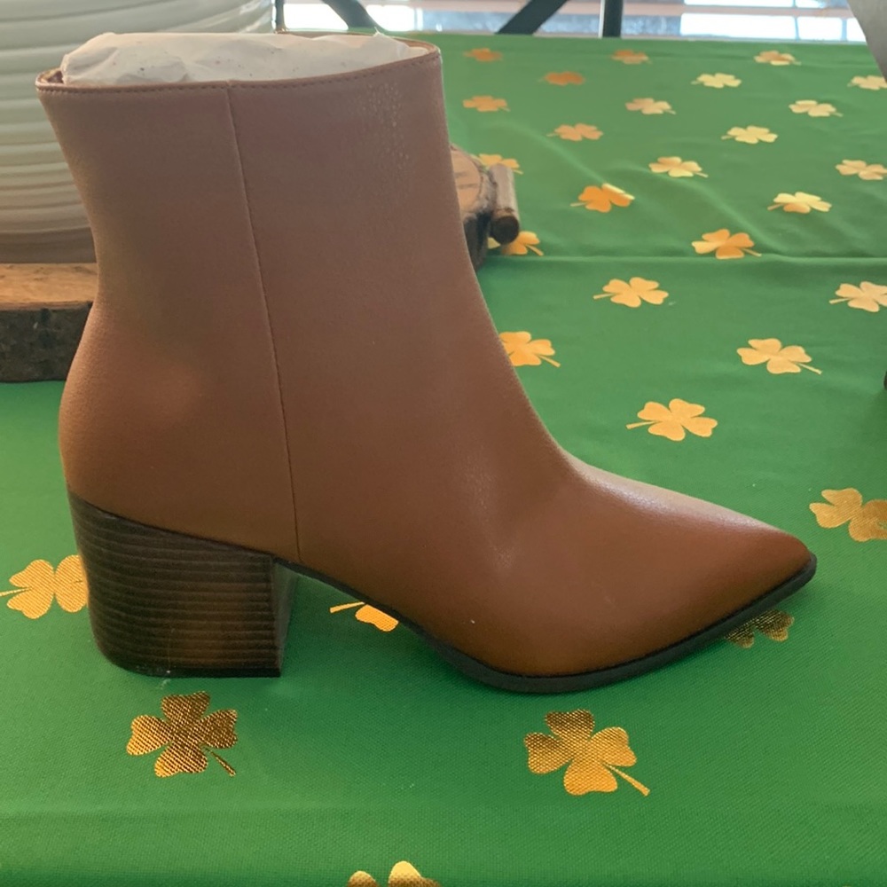 Paolo new cognac booties